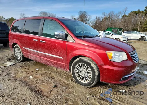 2014 Chrysler Town & Country Touring L z USA, uszkodzony, nr VIN 2C4RC1CG1ER275113